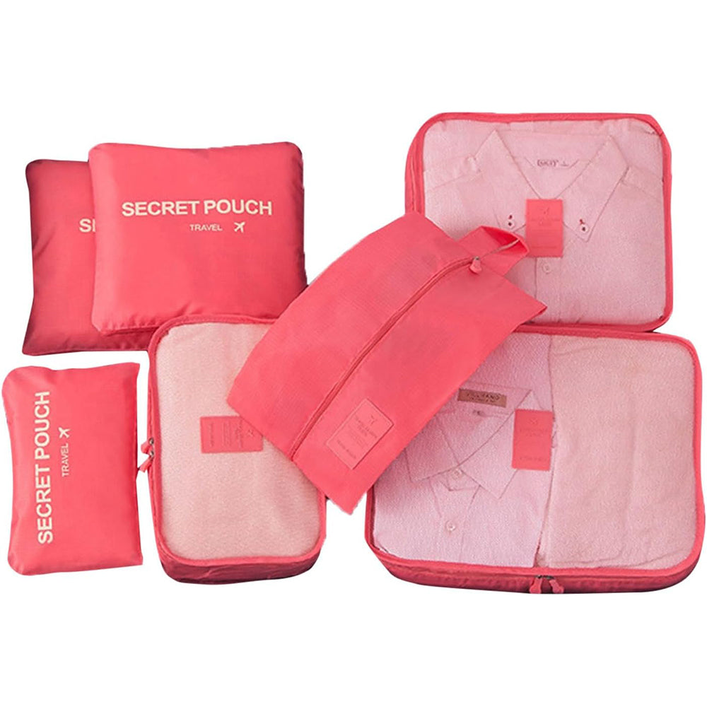 7-Pcs Travel Clothing Sorting And Storage Bag