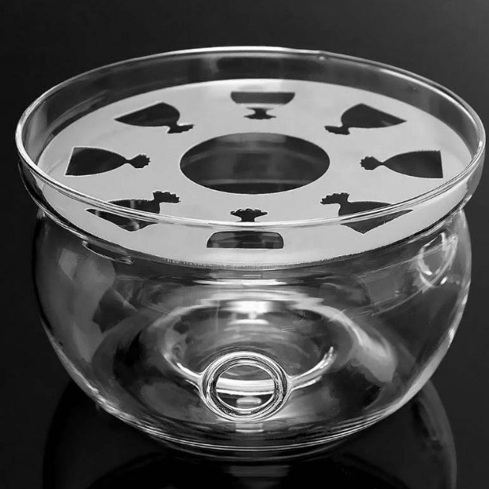 Glass Candles Warmer with Stainless Steel Trivet