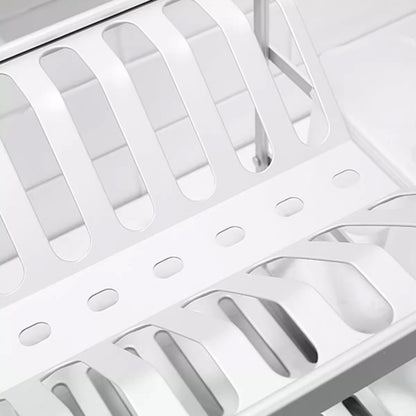 Binca Aluminum Large 2-Layer Dish Rack 62-cm