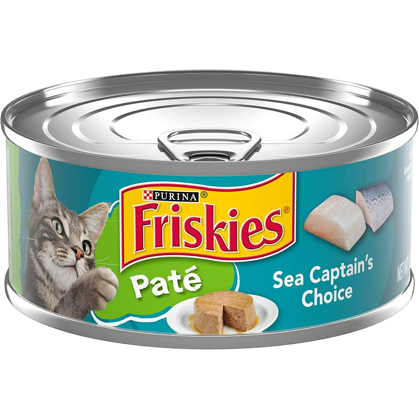 Purina Friskies Wet Cat Food Sea Captain’s Choice Pate