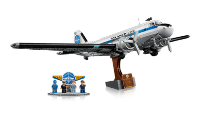 LEGO Icons Douglas™ DC-3™ PAN AM® Airliner Display Model 11378