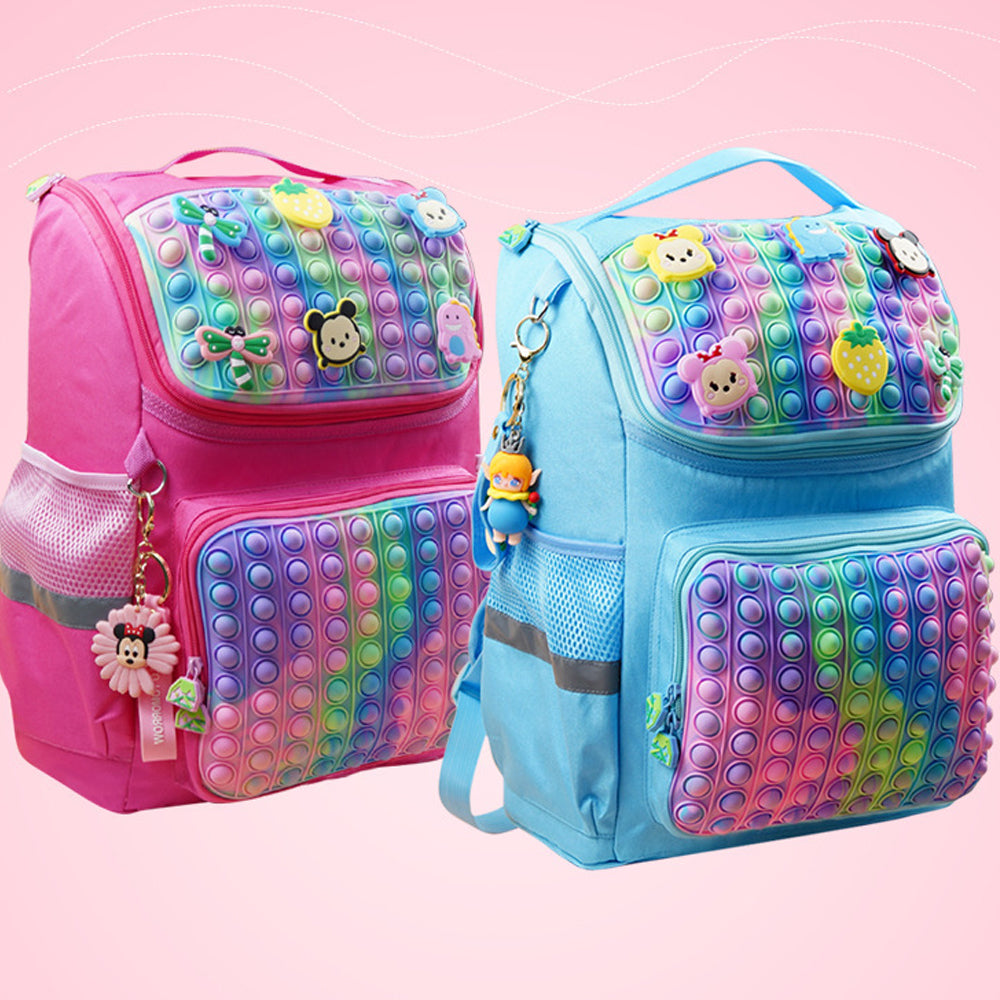Pop It Fidget Schoolbag