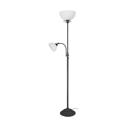 Black Steel Floor Lamp by Reality (displayed item)