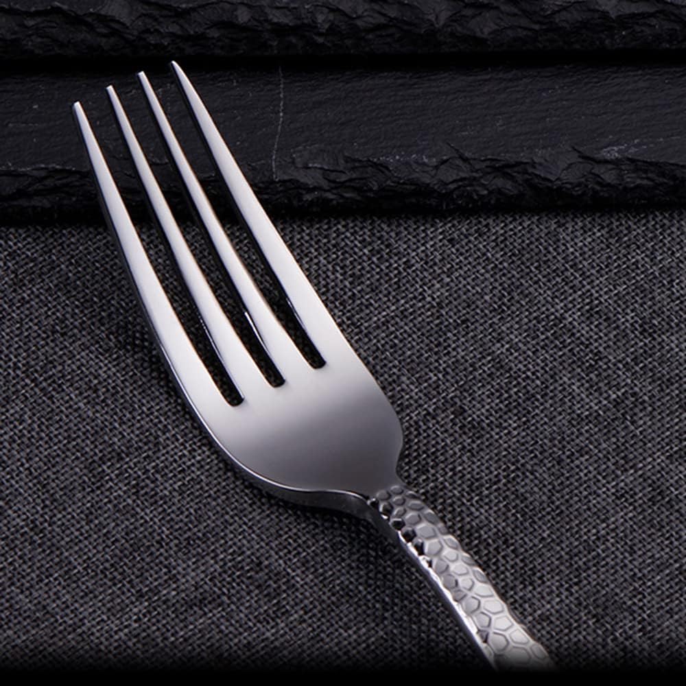 Danny Home 6-Pieces Dinner Stainless Steel Forks Silverware Flatware