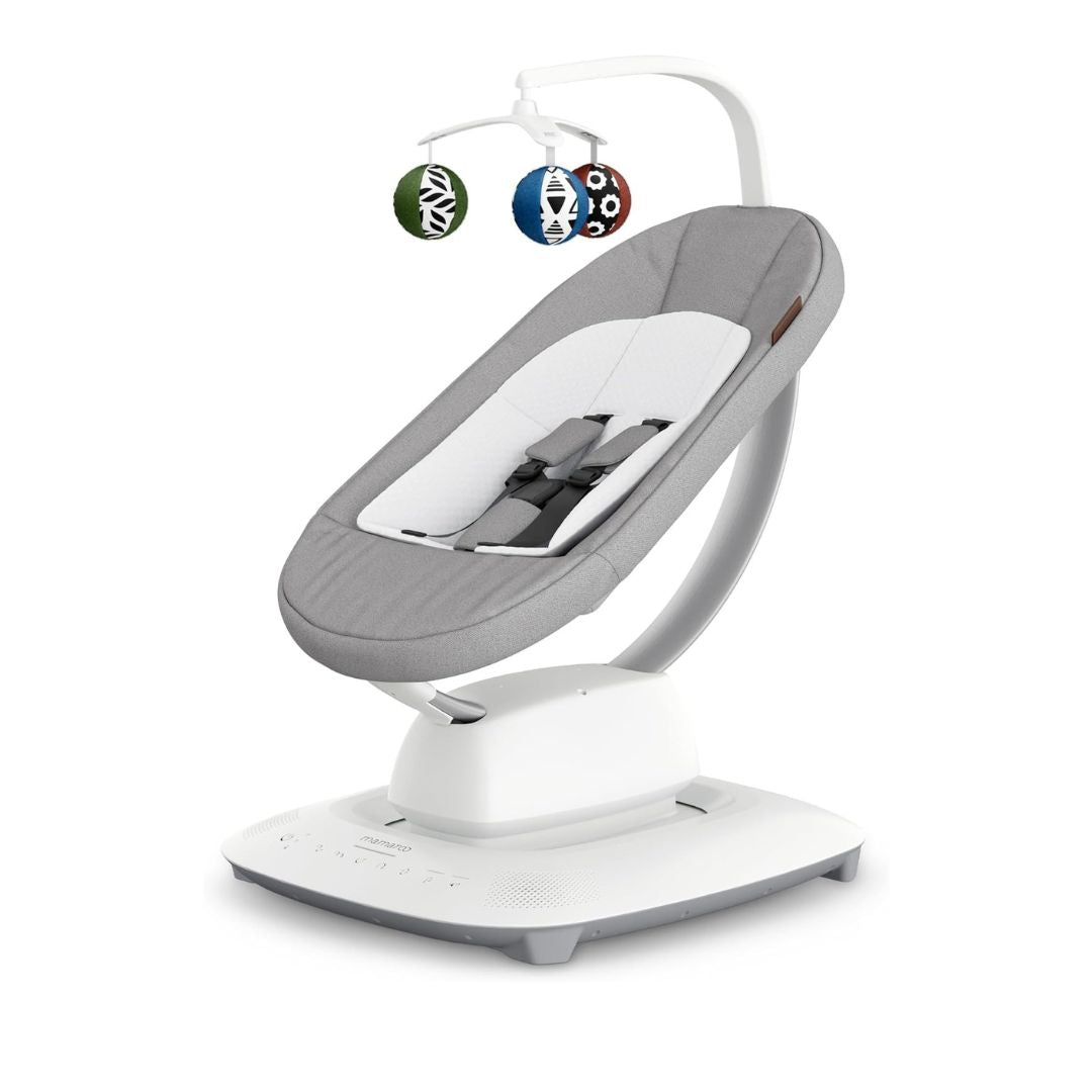 Mamaroo Infant Seat with Multiple Motion Settings- Grey