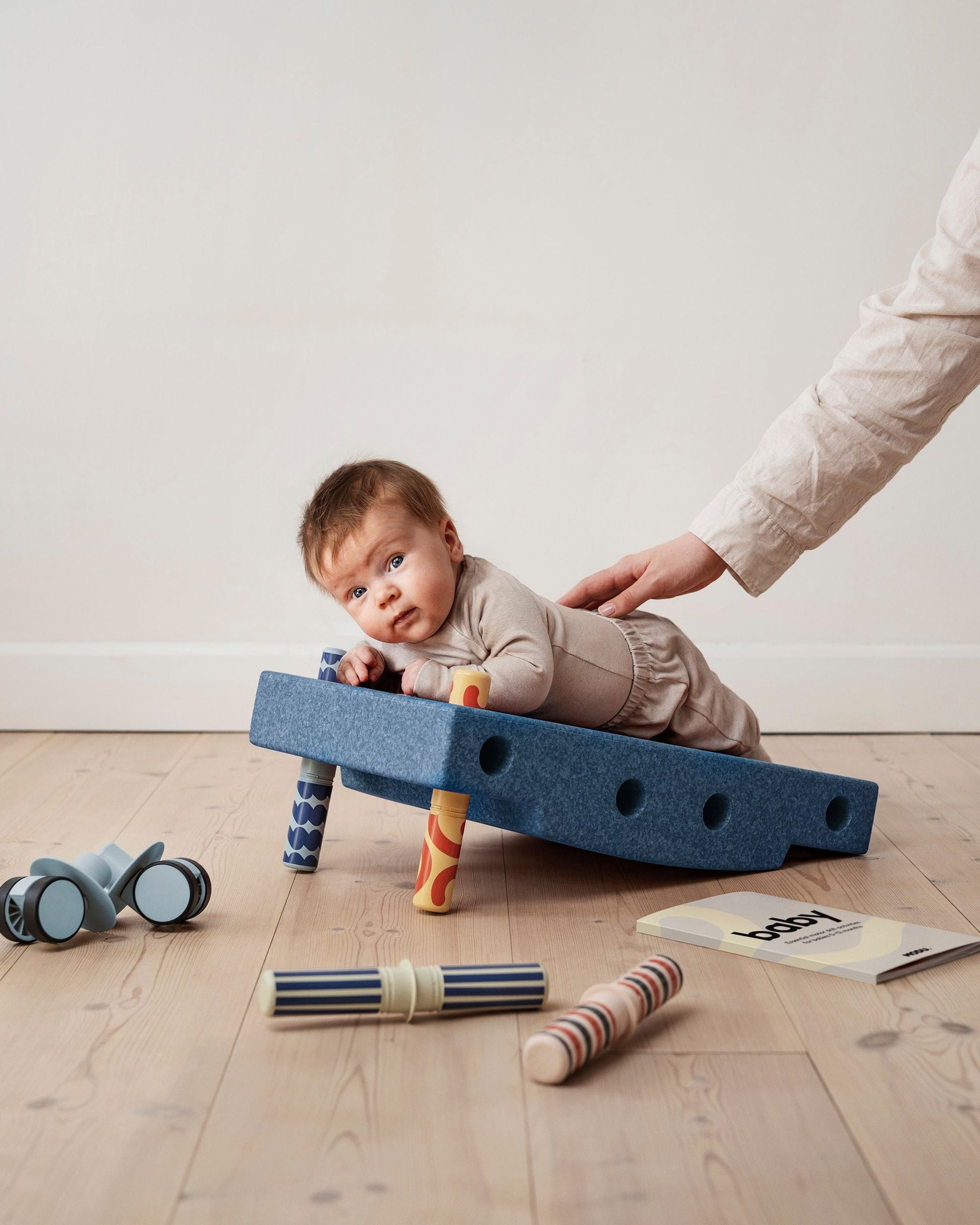MODU Baby Activity Set- Deep Blue / Sky Blue