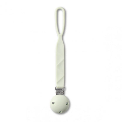 Soother Holder Silicone Green