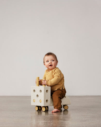 MODU Tiny Ride-Sand Grey / Honey Yellow