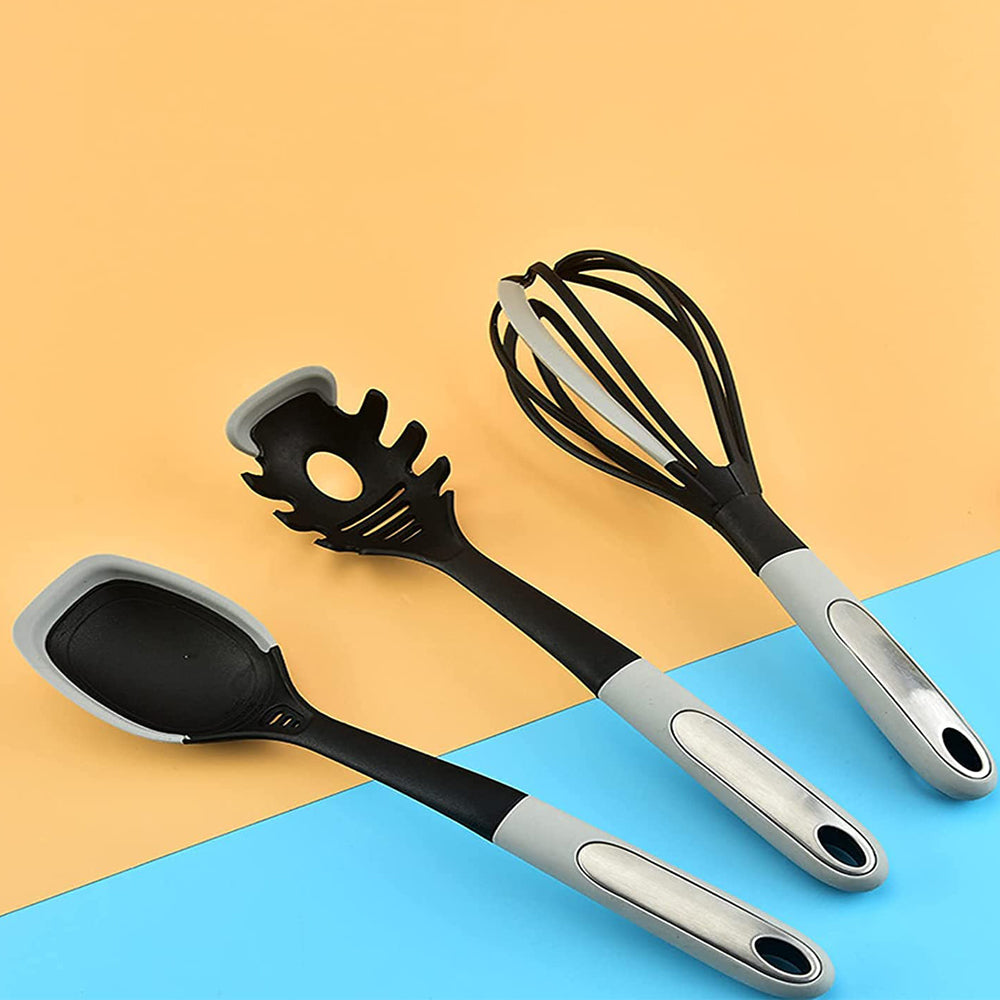 Danny Home 6-Pieces Non-Stick Silicone Cooking Utensils Set