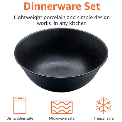 Danny Home 6-Inch Porcelain Bowl 1-Piece