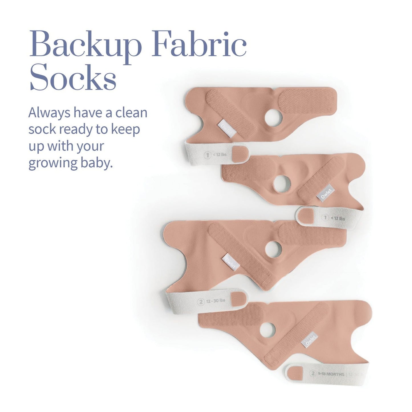 Owlet Smart Sock 3 Pink