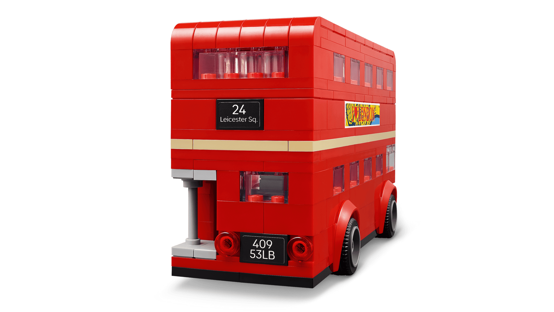 LEGO London Bus 40953 Iconic Red Double Decker Building Toy