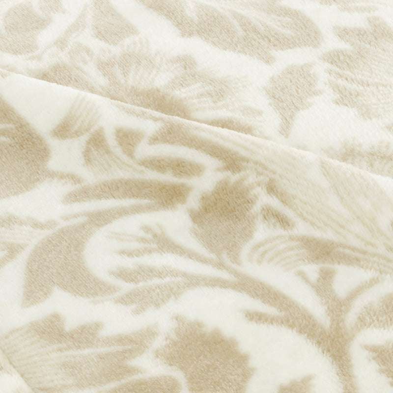 Plaid Arabesque Taupe – 130×160 cm by Christian Lacroix