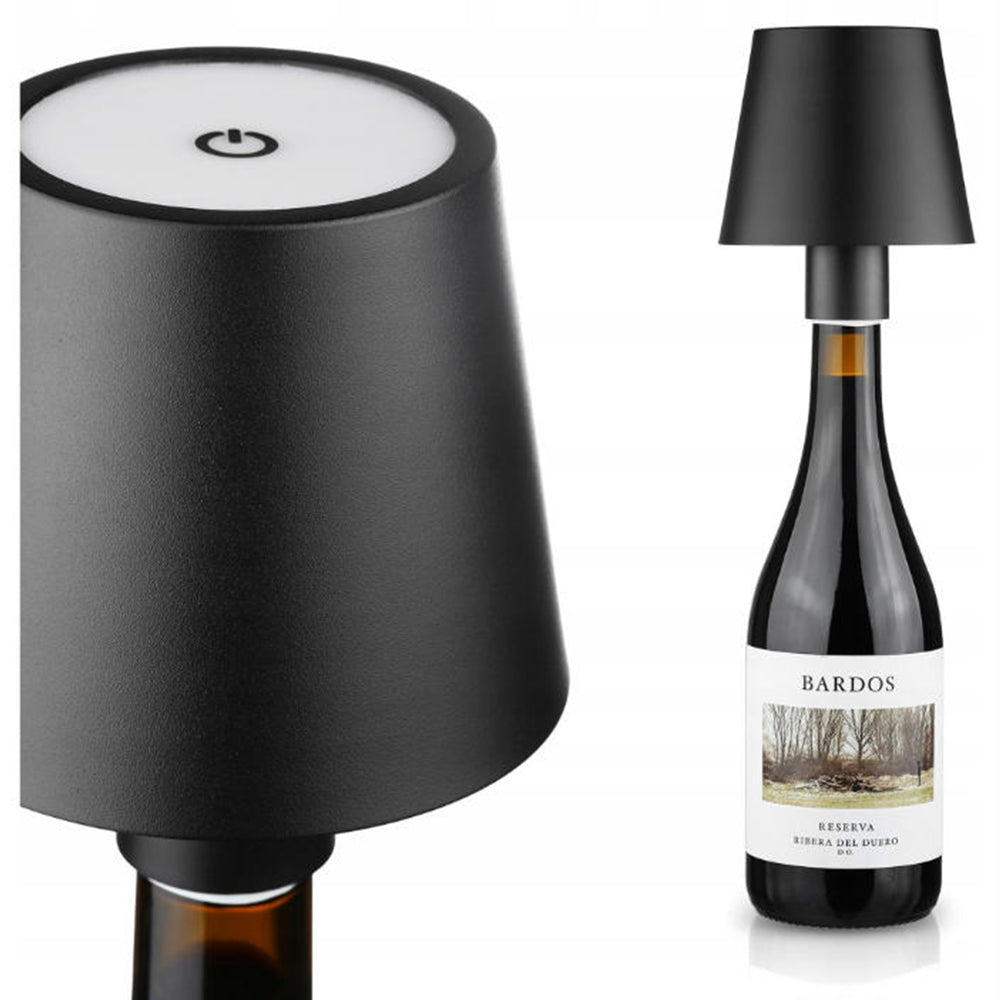 Danny Home Rechargeable Touch Bottle Lamp 3 Color LED