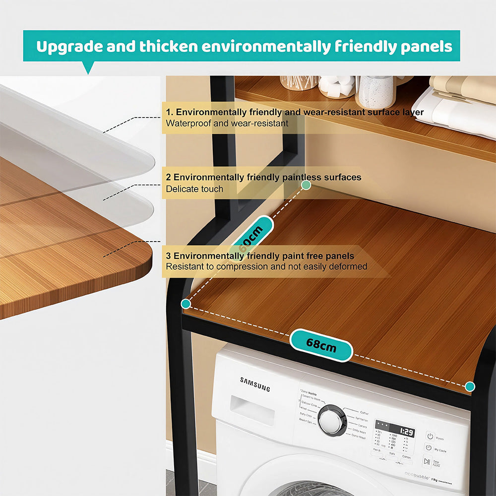 Over Washing Machine Storage Rack – Saving Laundry Organizer