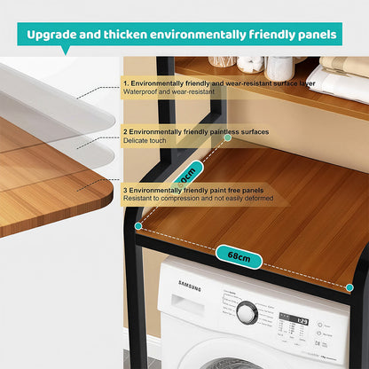 Over Washing Machine Storage Rack – Saving Laundry Organizer