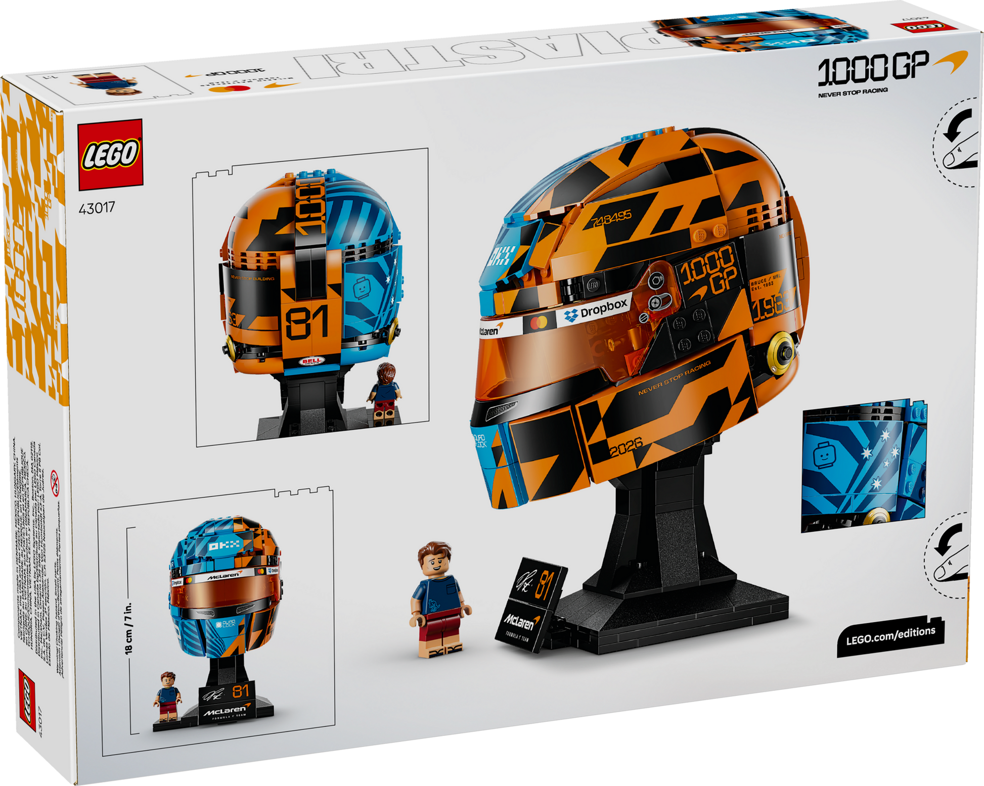 McLaren Mastercard F1® Team Oscar Piastri Helmet