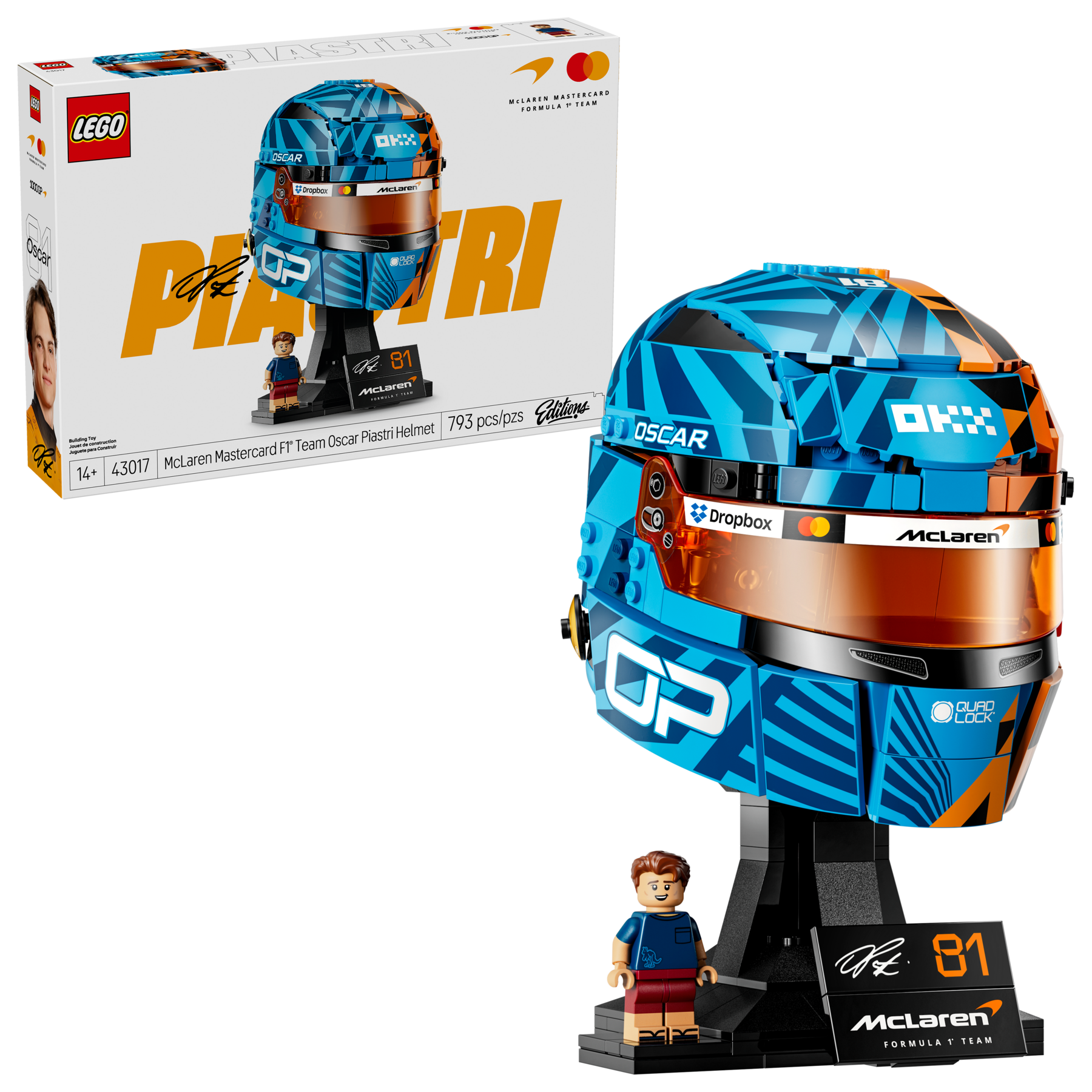 McLaren Mastercard F1® Team Oscar Piastri Helmet