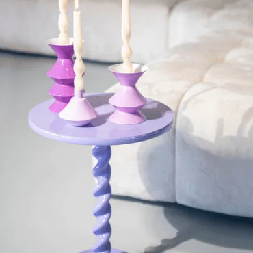 Yack Lilac Candle Holder (3 pieces) by By-Boo