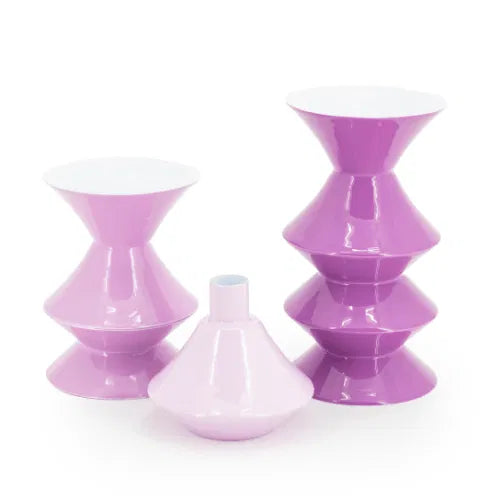 Yack Lilac Candle Holder (3 pieces) by By-Boo