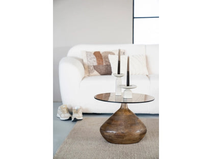Bond Brown Modern Classic Side Table by By-Boo