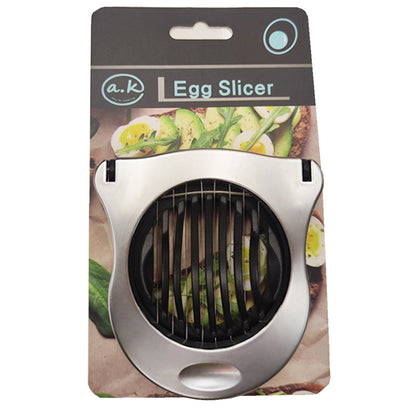 Stainless Steel Egg Cutter 2 in 1 Slices & Wedges