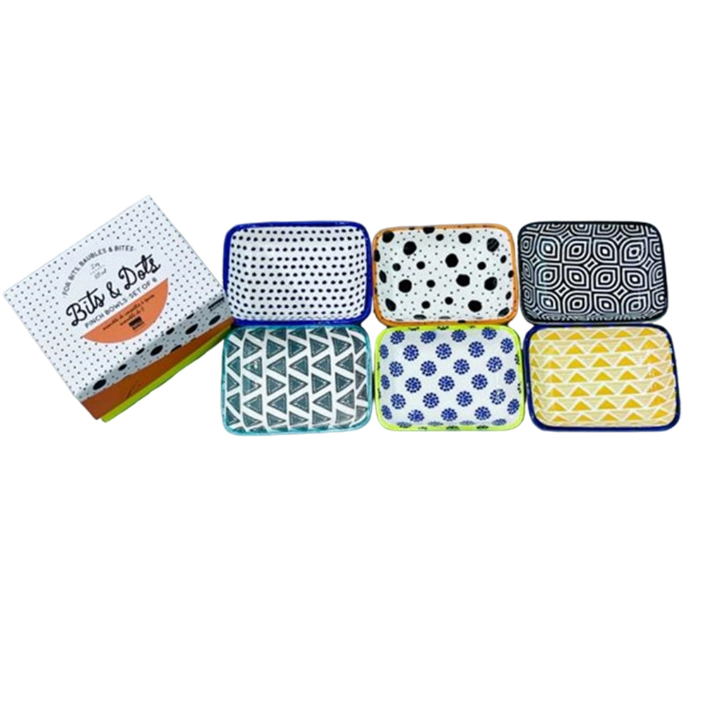 Danny Home 6-Pcs Bohemian Design Flavour Dish Set