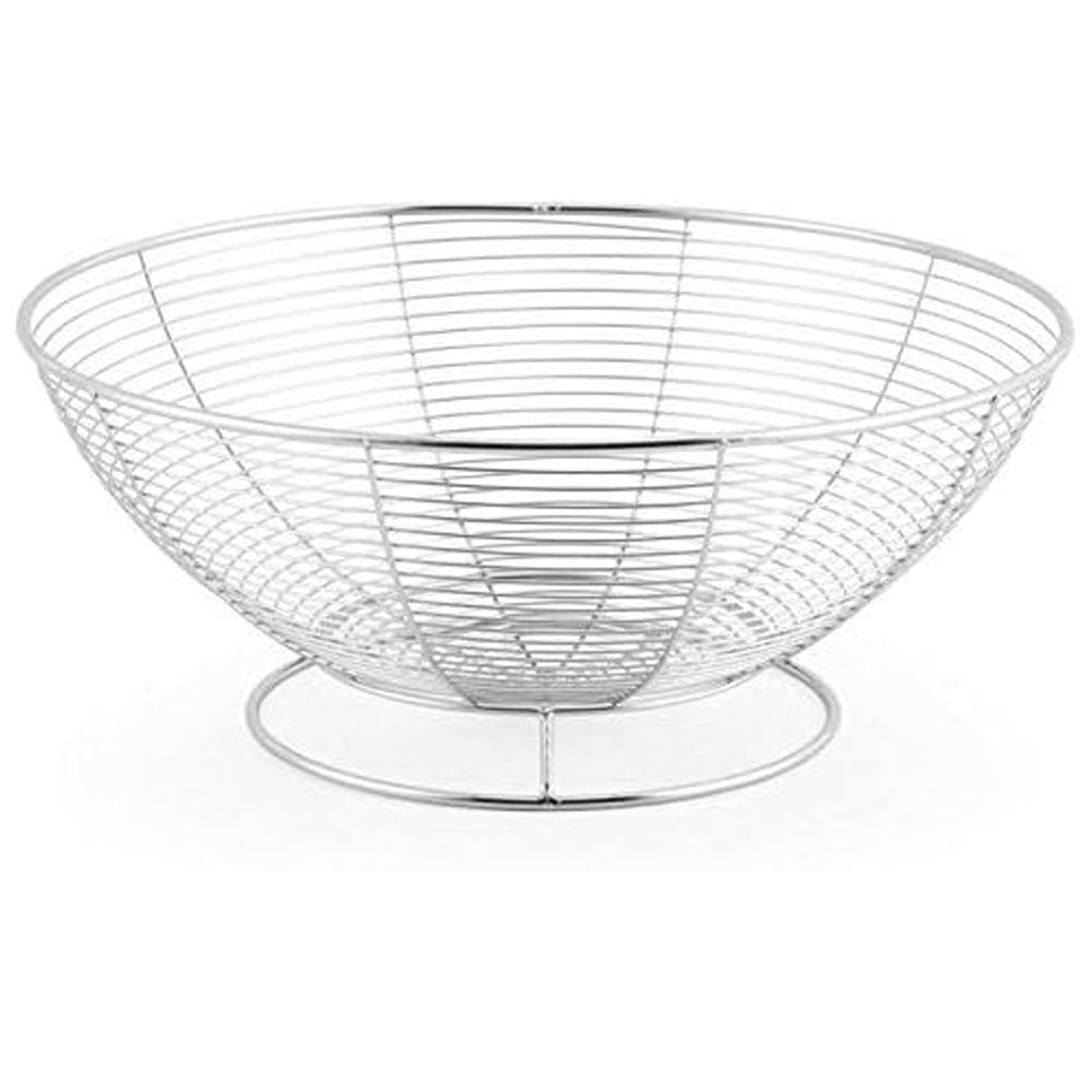 Stainless Steel Round Fruit Basket