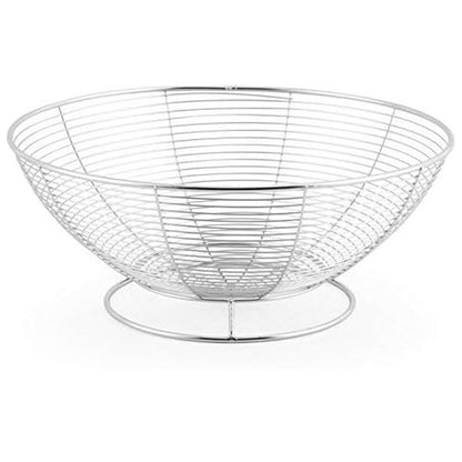 Stainless Steel Round Fruit Basket