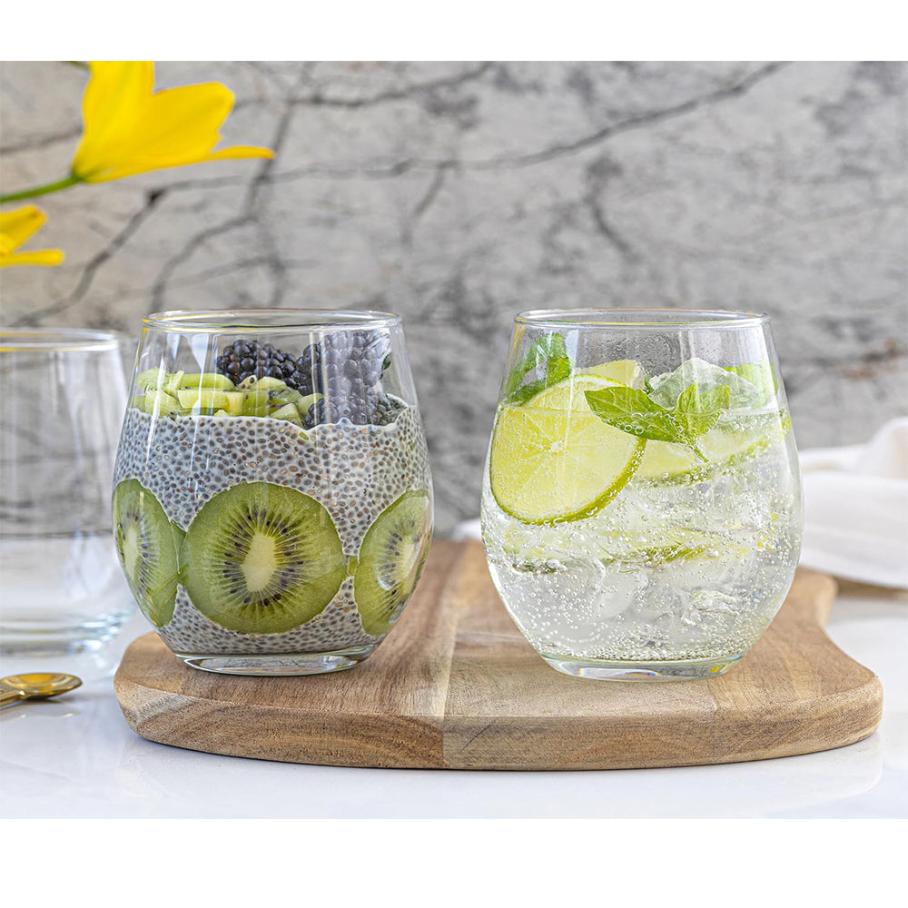 Danny Home 6-Pieces Short Glasses 345-ml