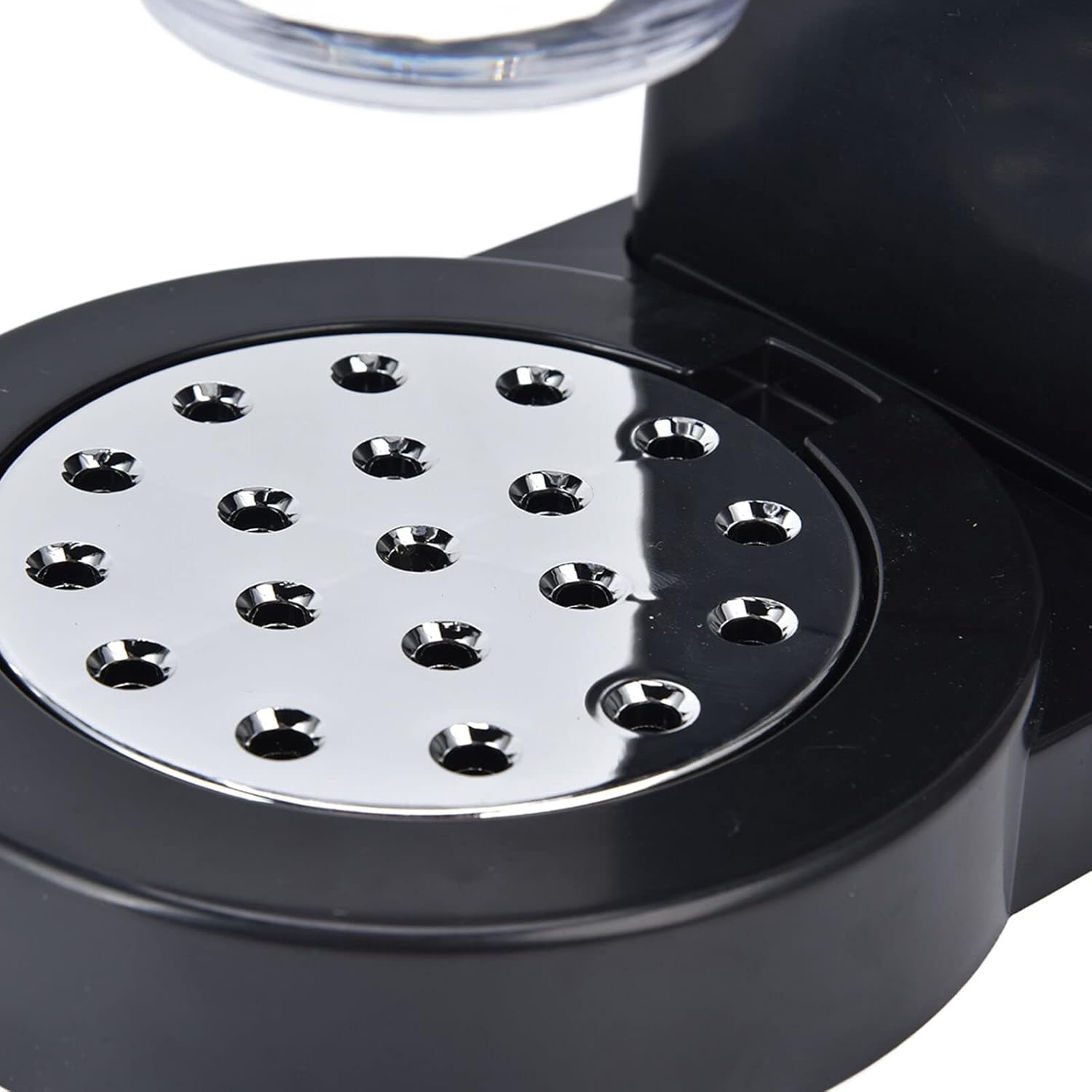 Single Cereal & Dry Food Dispenser Black
