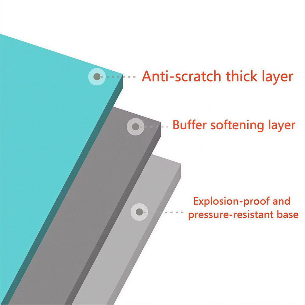 AtoZ Traveler, PP03 Set of 4 Pcs 100% Unbreakable Luggage