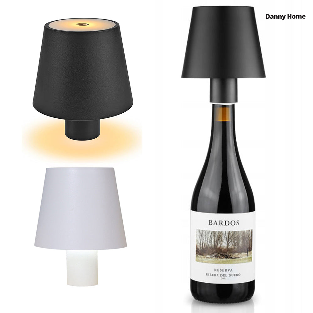 Danny Home Rechargeable Touch Bottle Lamp 3 Color LED