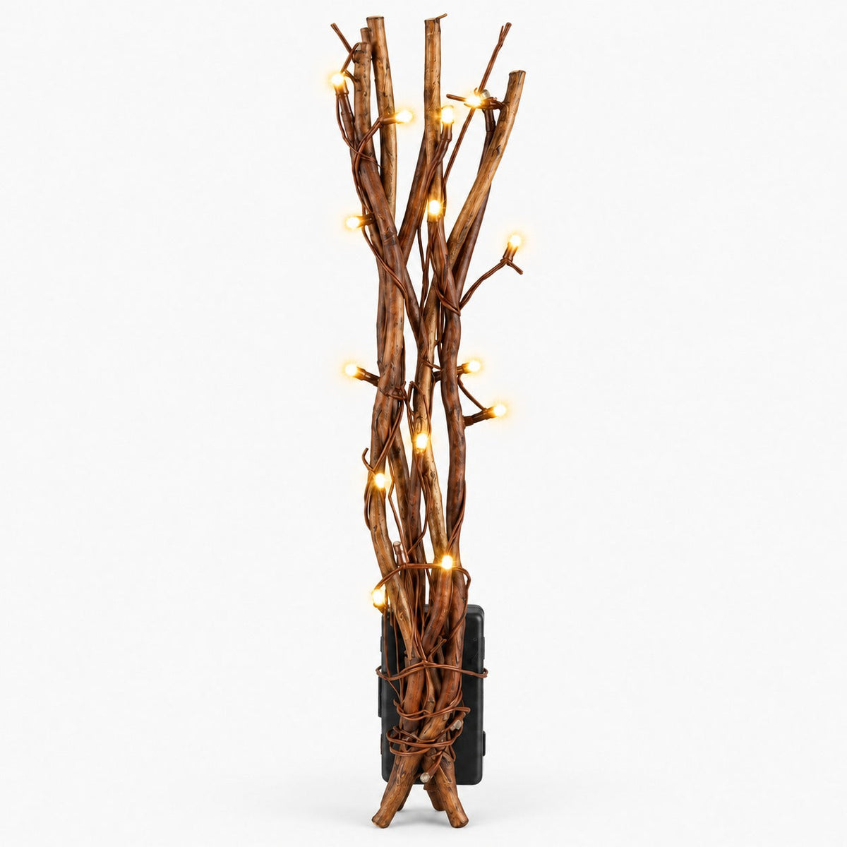 Cucina & Tavola LED Decorative Twig Branches – 5 Branches, 12 Warm White LEDs