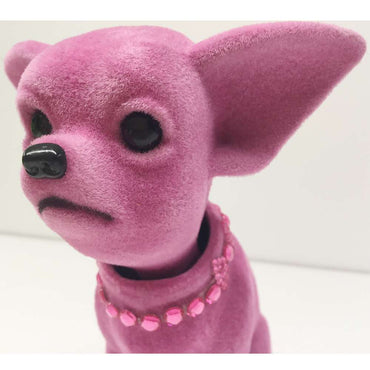 Nodding Figurine Chihuahua pink By Kare Design