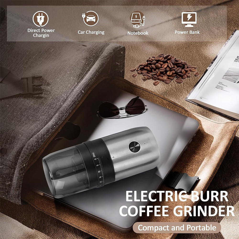 KLT Portable Electric Coffee Grinder KMDJ-4AW