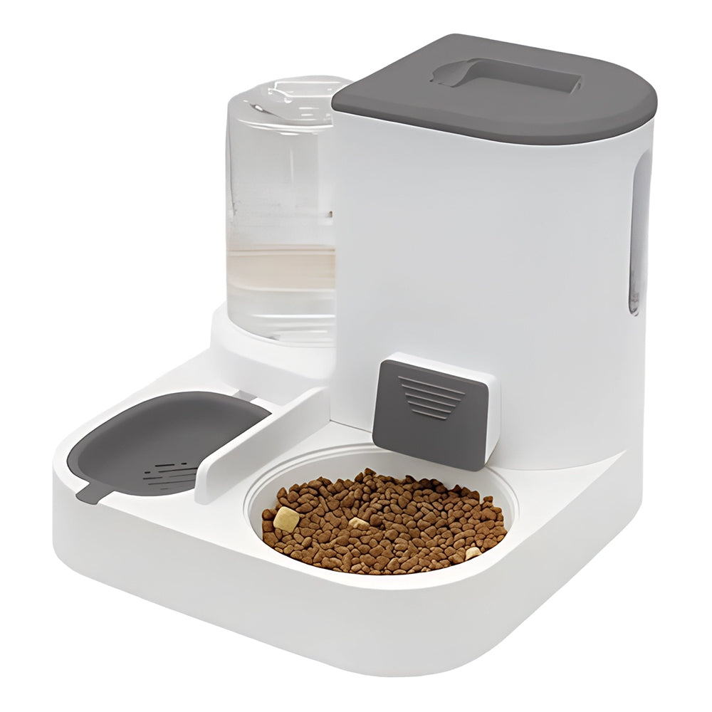 2-in-1 Pet Feeder & Water Dispenser