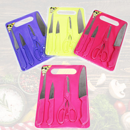 Cool Gift, Kitchen Board & Knives Sets