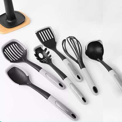 Danny Home 6-Pieces Non-Stick Silicone Cooking Utensils Set