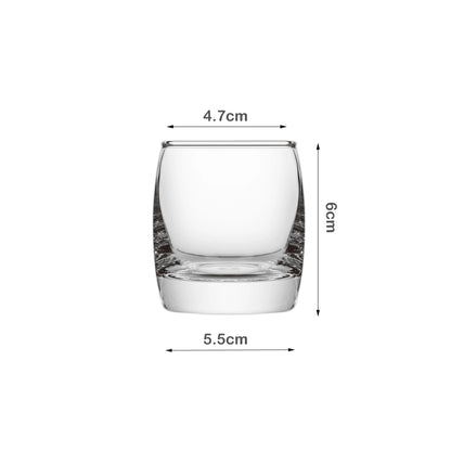 6-Pieces Clear Glass Shot Set 85-ml