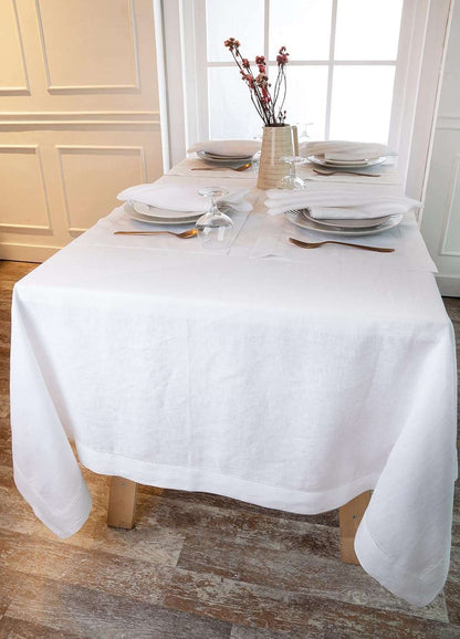 Tablecloth by Weston Hemstitch - 152x300 cm