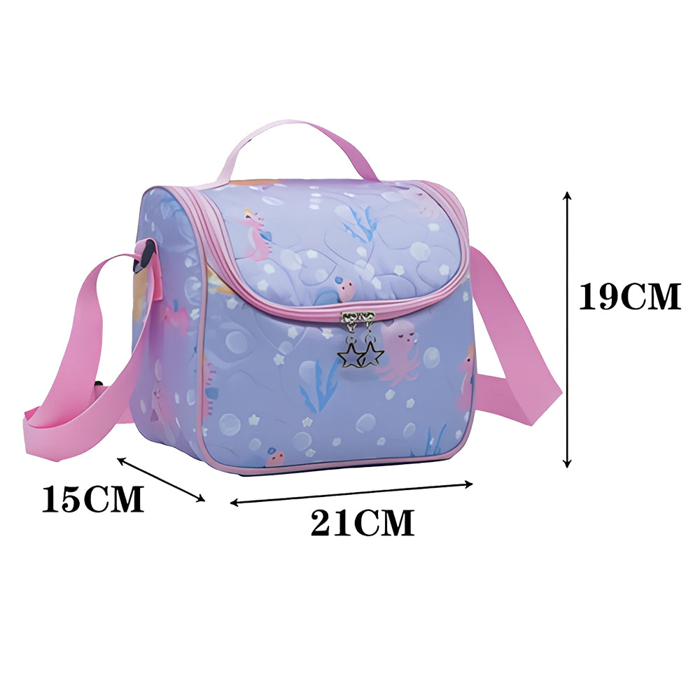 Wellme Bag, Deluxe Kids Lunch Bag Cooler Box 6-Ltr