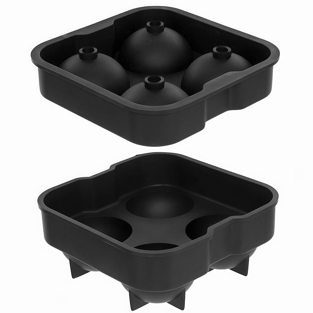 Ice Balls Maker – Round Sphere Silicone Mold