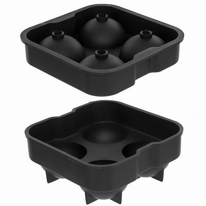 Ice Balls Maker – Round Sphere Silicone Mold