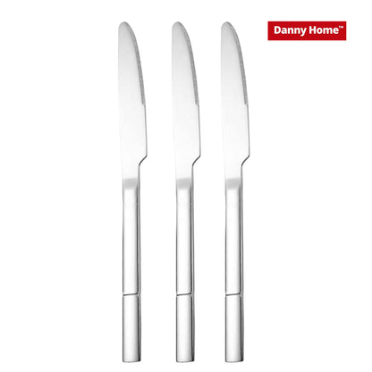 Danny Home 3-Pieces Stainless Steel Knifes Silverware Flatware