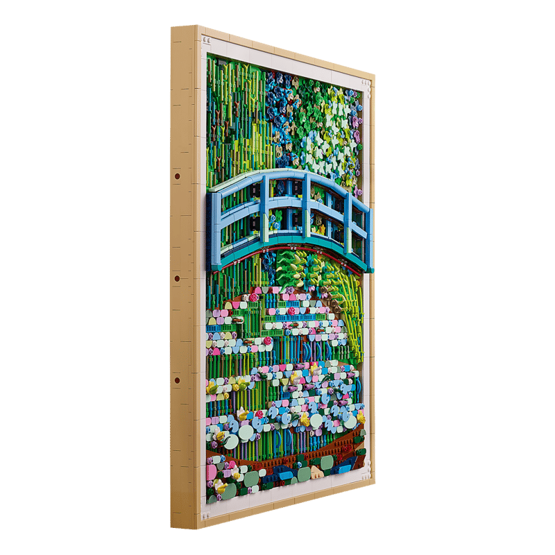 LEGO Art Claude Monet Bridge over Water Lilies 31220 Kit