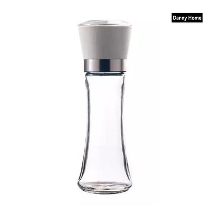 Danny Home Pepper Mill Seasoning Bottle 19-cm White