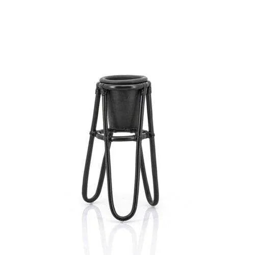 Furnilux – Plant Pot Stand Small Black By-Boo