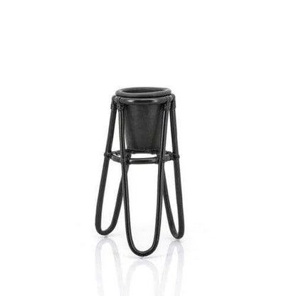 Furnilux – Plant Pot Stand Small Black By-Boo