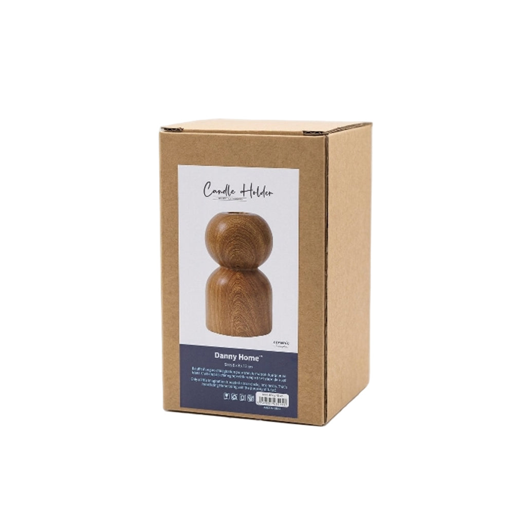 Danny Home Ceramic Candle Holder 14cm ( Candle Not Included )